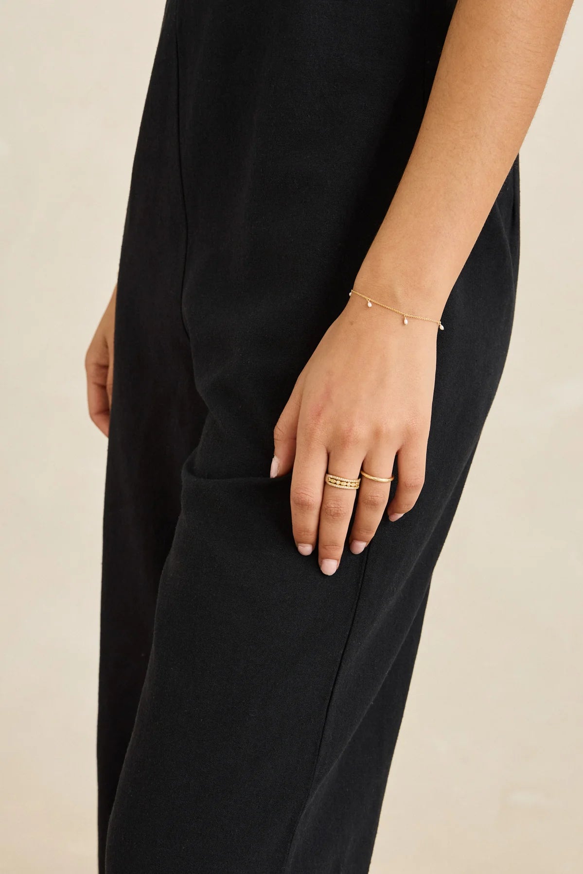 Rhythm Black Classic Jumpsuit