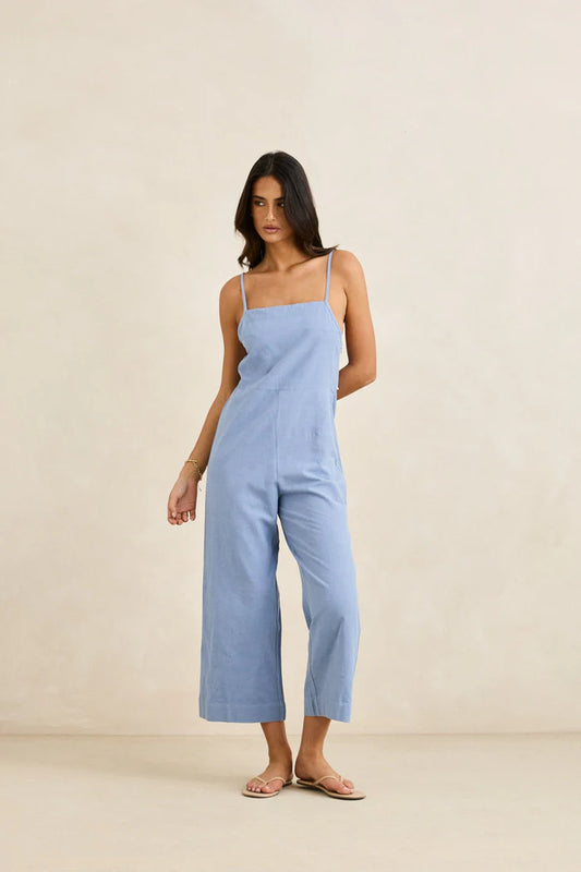 Rhythm Steel Blue Classic Jumpsuit