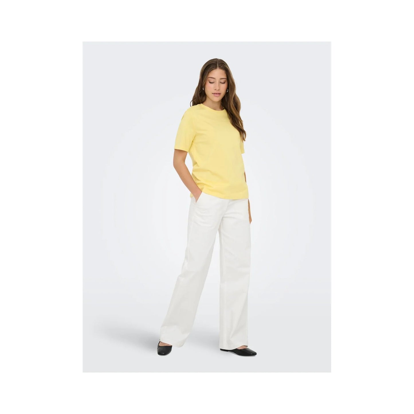 ONLY Lemon Meringue Freja Luxe Tee