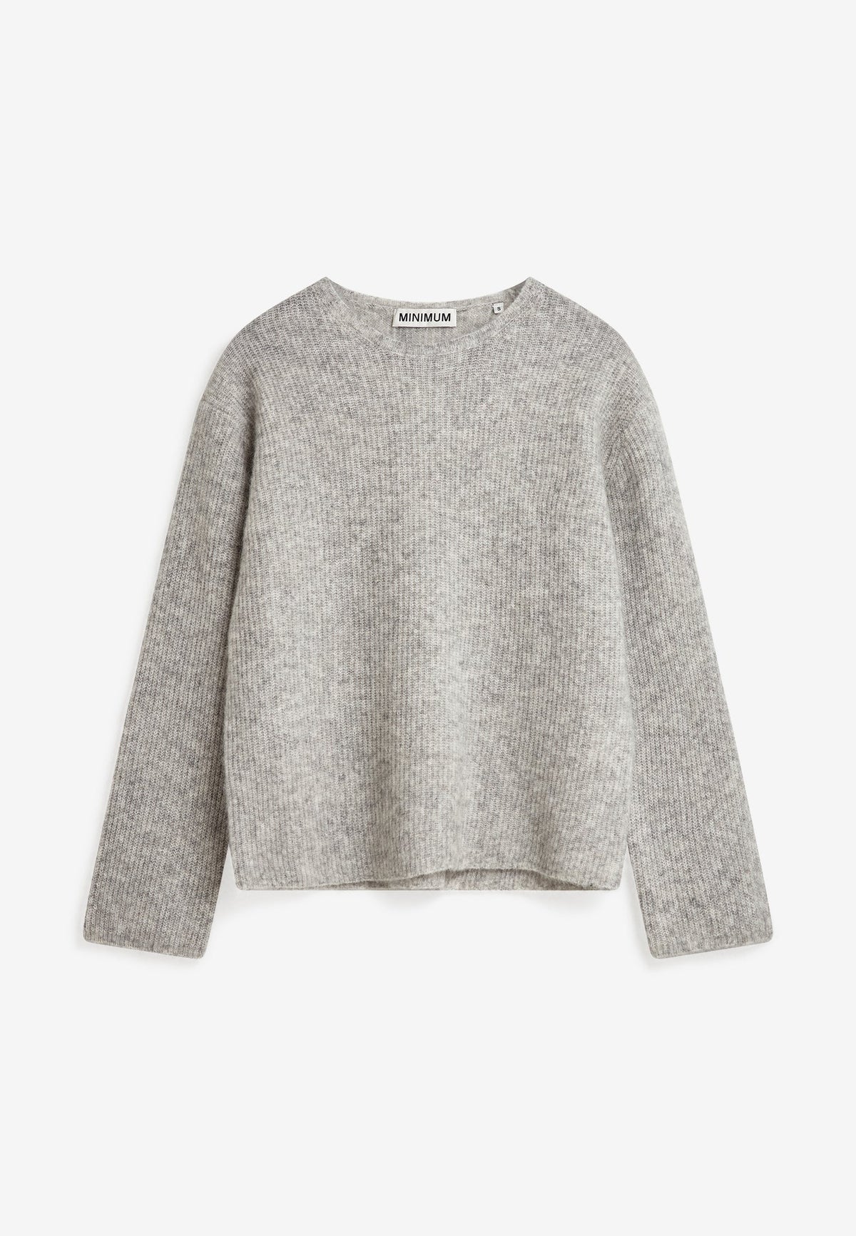 Minimum Light Grey Melange Calaha Sweater
