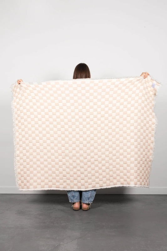 Tofino Towel Co. The Check Quilted Throw