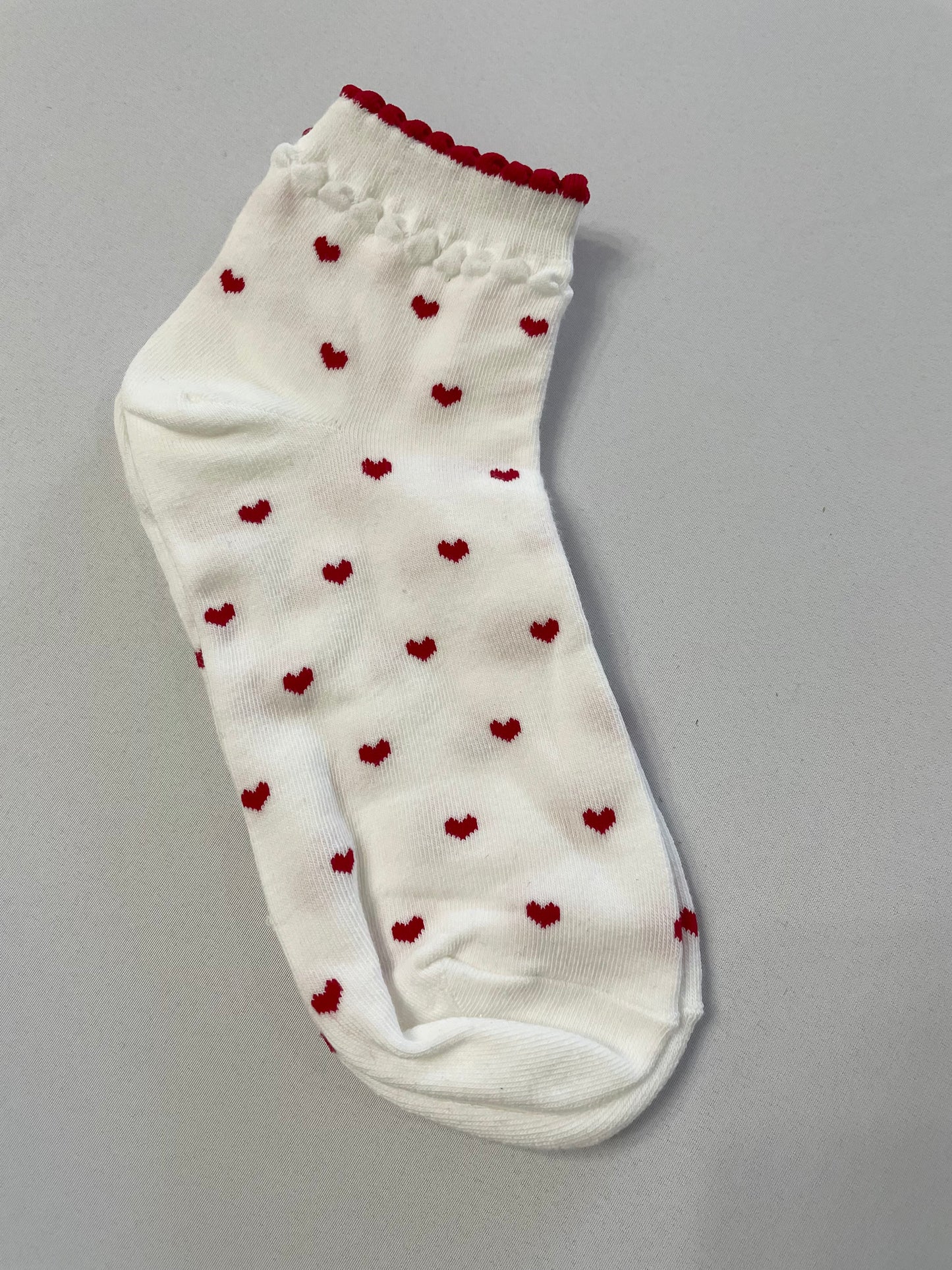 LimLim Ankle Light Heart Socks