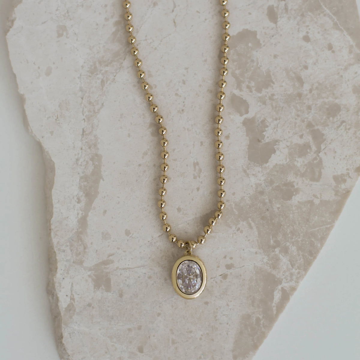 Lavender & Grace Goldie Necklace