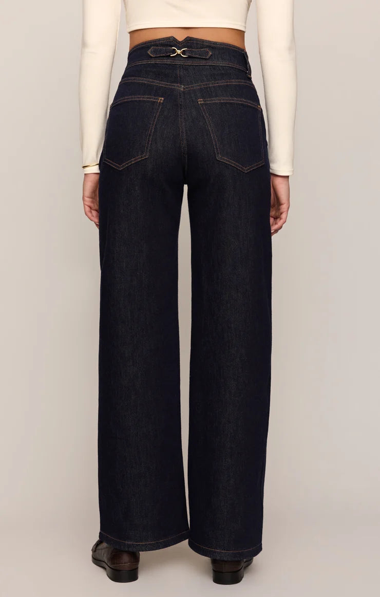 Z Supply The Atelier High-Rise Trouser Denim