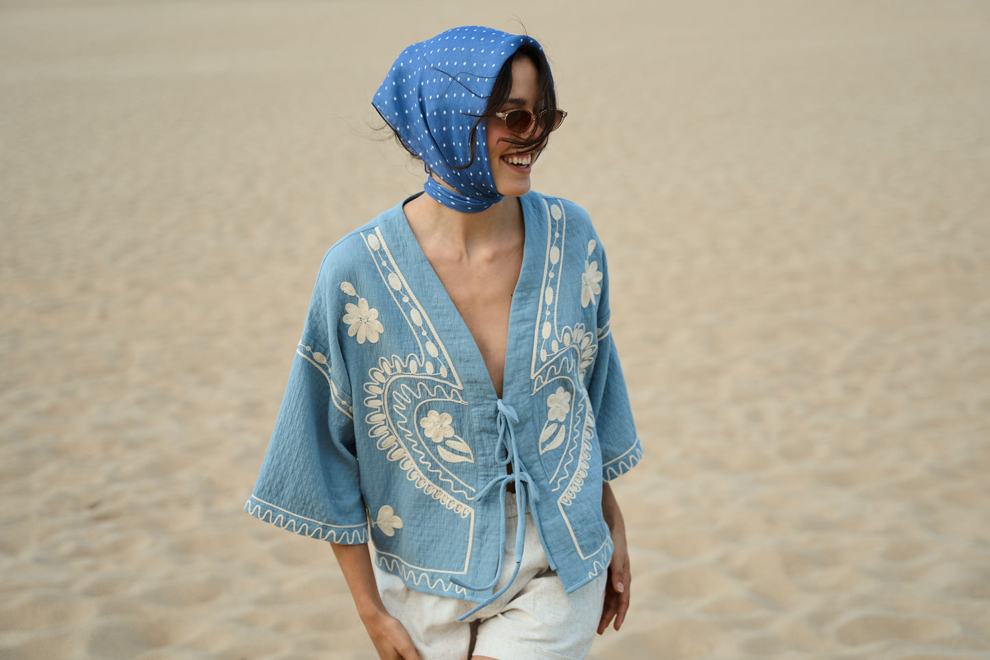 24COLOURS 30515 Blue Shirt