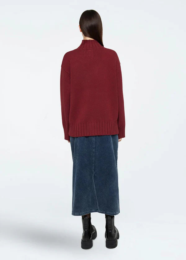 Minimum Merlot Darcys Turtleneck