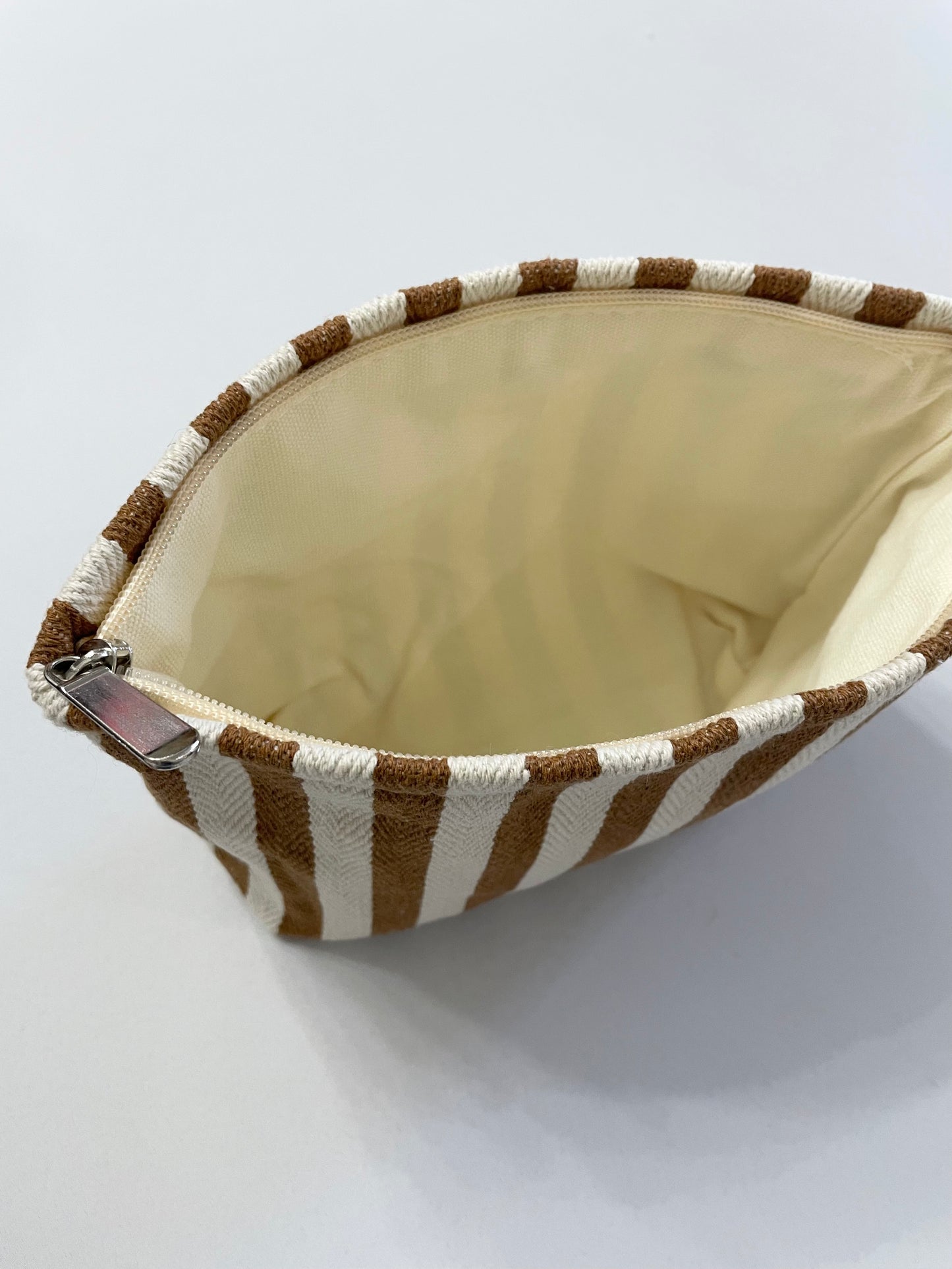 Billie Striped Cosmetic Bag- 3 Colors