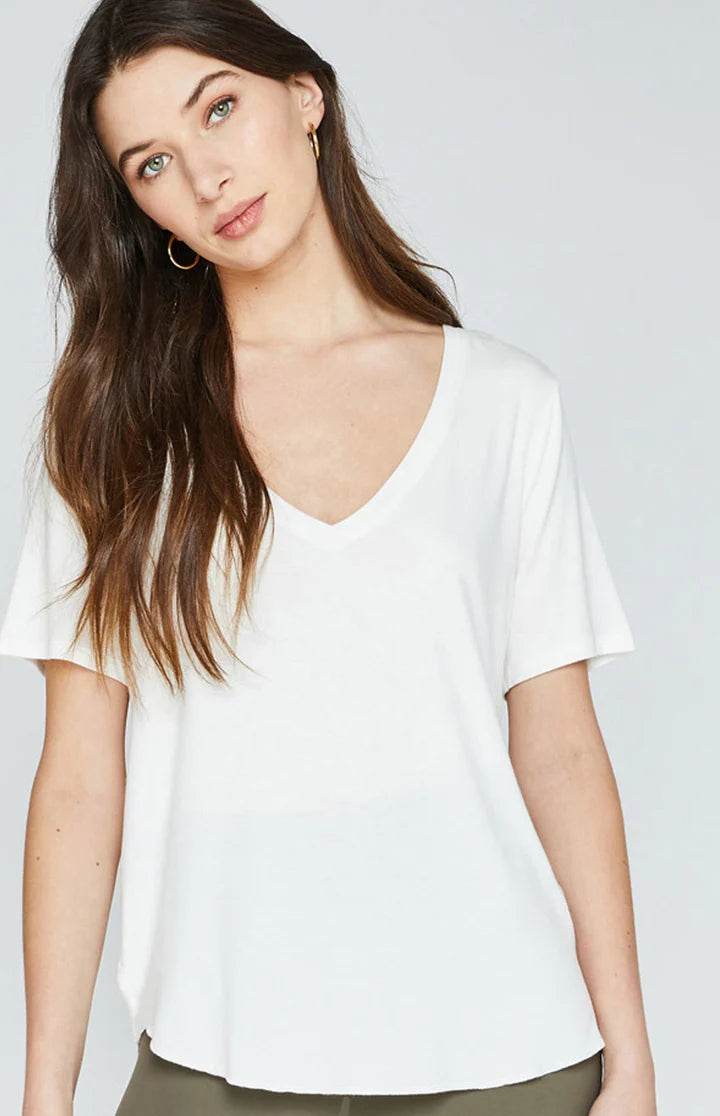 Gentle Fawn White Lewis Top