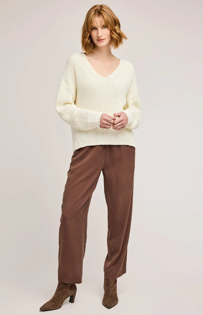 Gentle Fawn Spencer V-Neck Knit Sweater