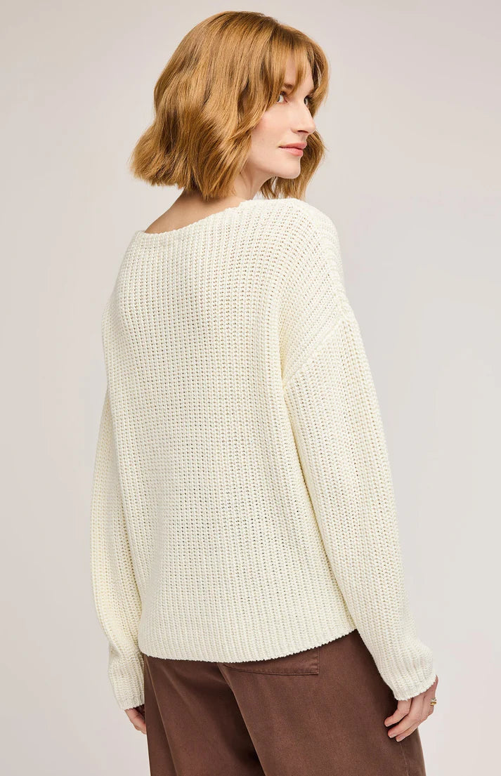 Gentle Fawn Spencer V-Neck Knit Sweater