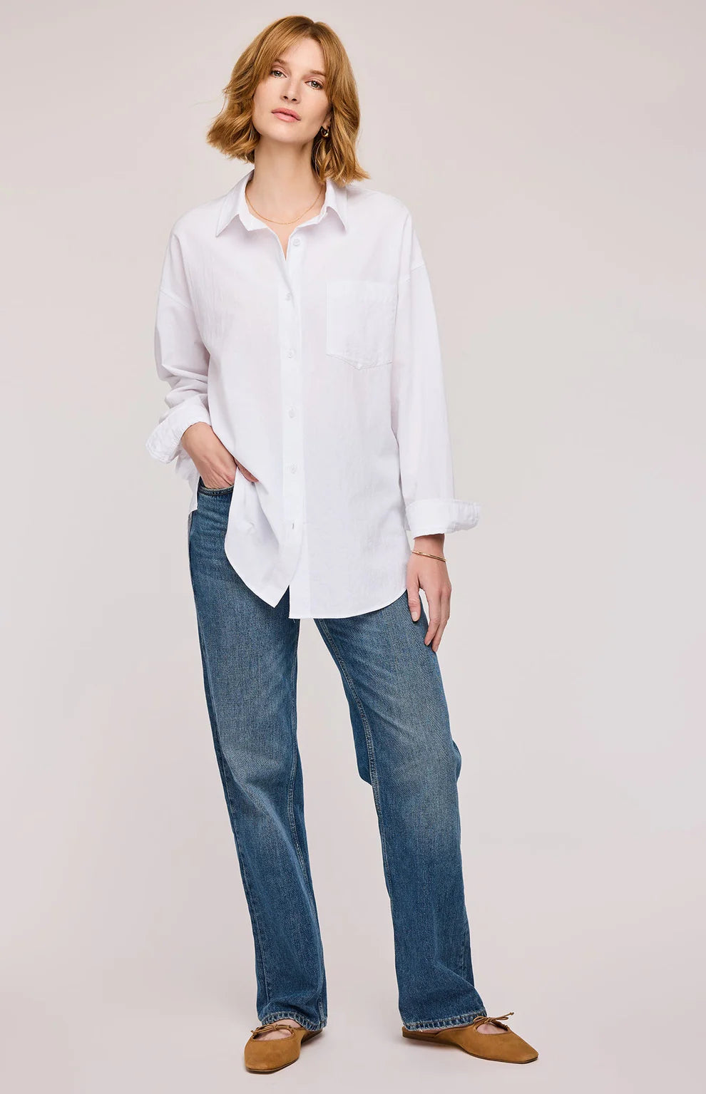 Gentle Fawn Callahan Button Down Shirt