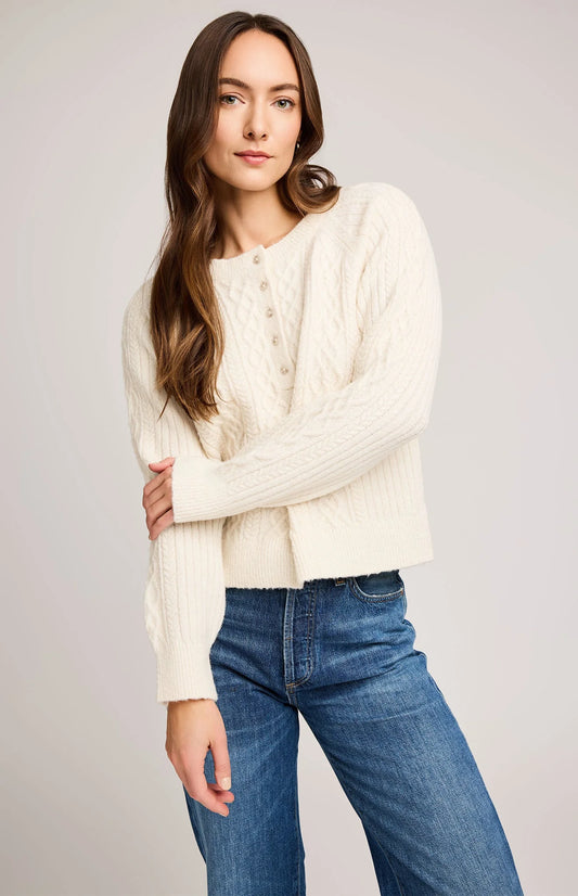 Gentle Fawn Cream Aspen Pullover Sweater