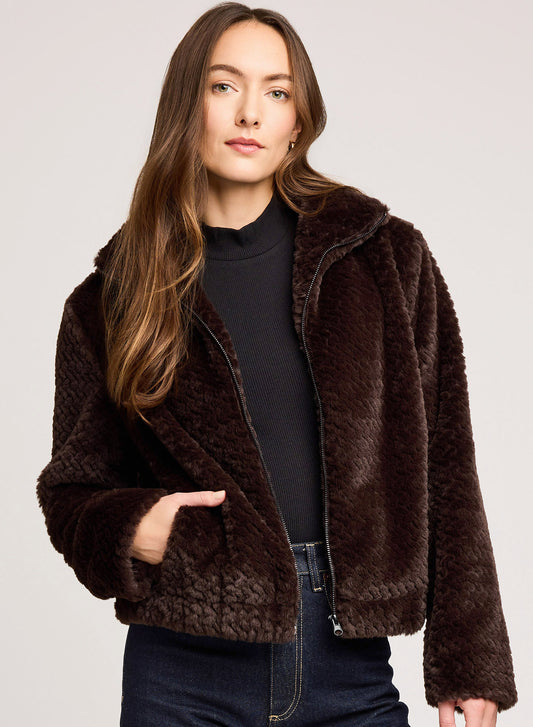 Gentle Fawn Calista Faux Fur Jacket