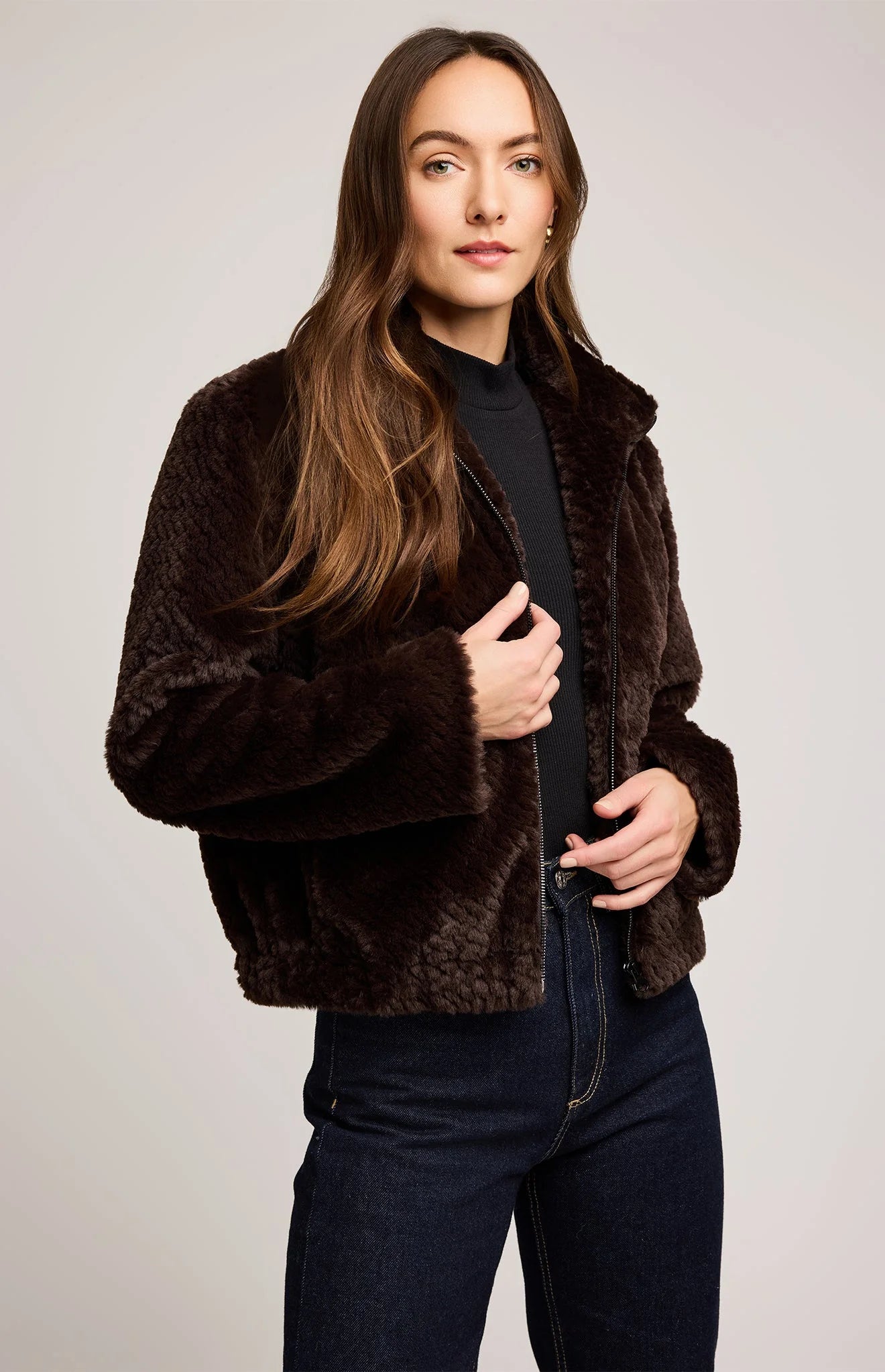 Gentle Fawn Calista Faux Fur Jacket