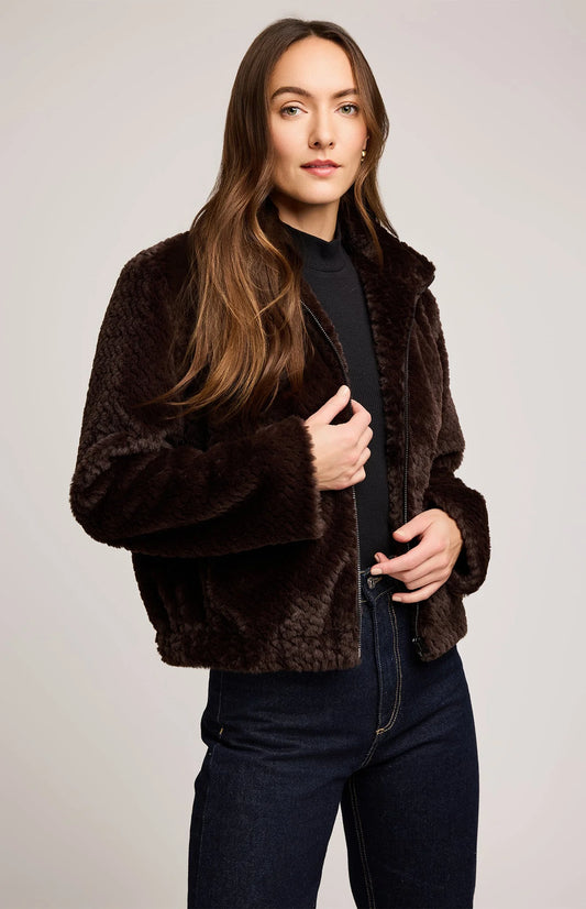 Gentle Fawn Calista Faux Fur Jacket