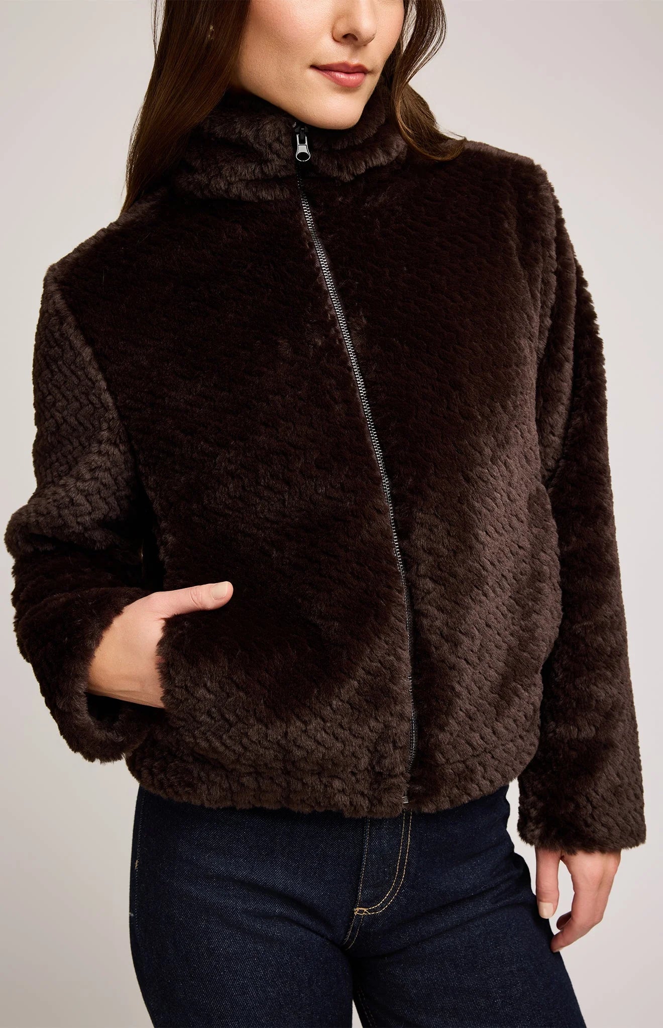 Gentle Fawn Calista Faux Fur Jacket
