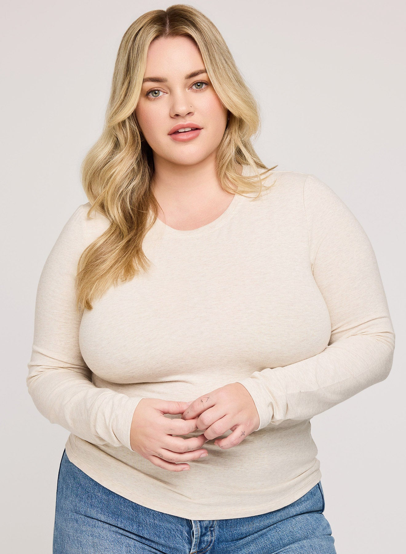 Gentle Fawn Heather Oat Daphne Long Sleeve