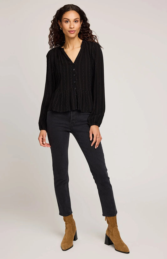 Gentle Fawn Black Ophelia Blouse