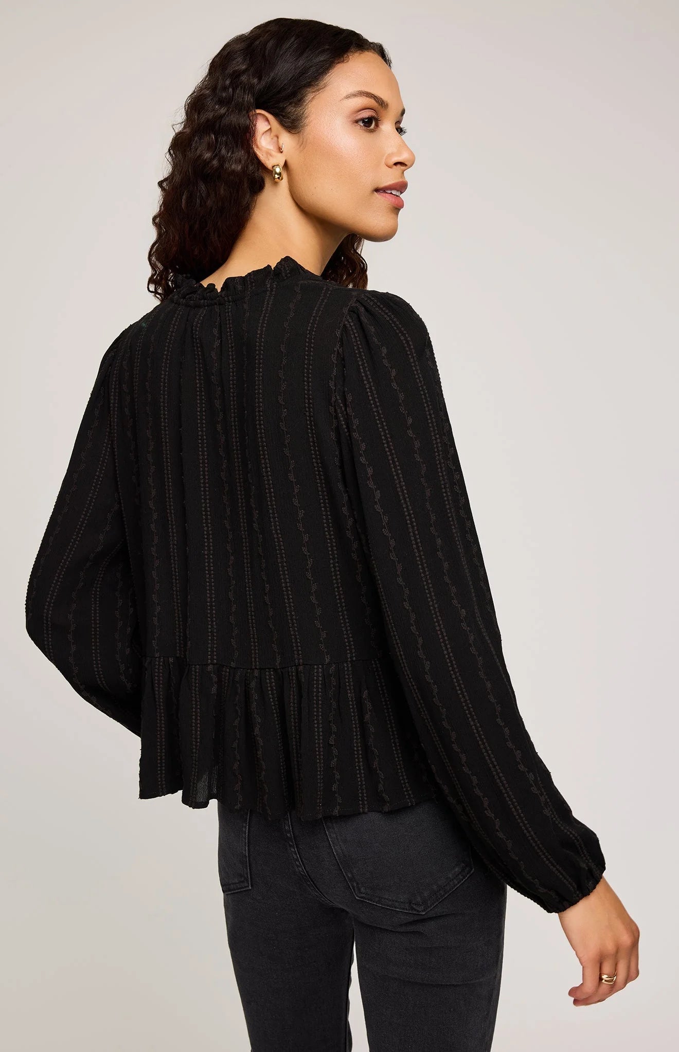 Gentle Fawn Black Ophelia Blouse