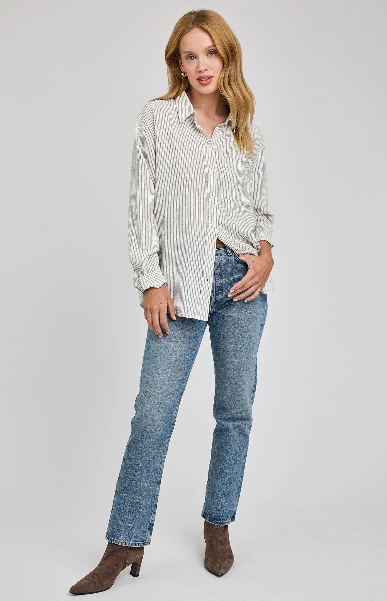 Gentle Fawn Dominique Button Down Shirt