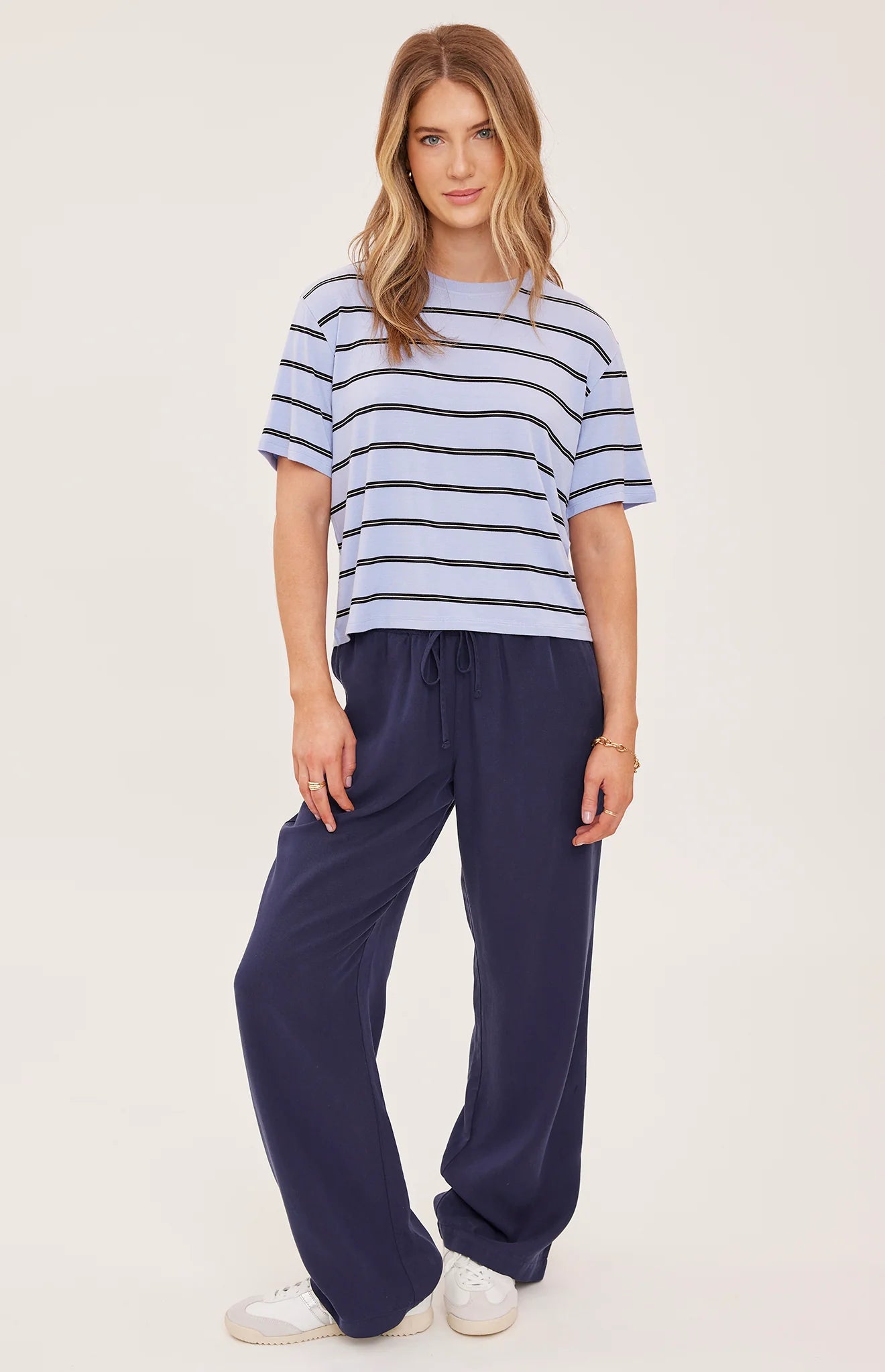 Gentle Fawn Sky Stripe Jaxon T-Shirt