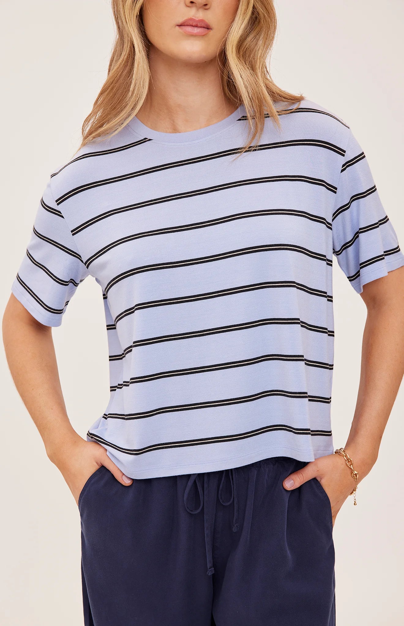 Gentle Fawn Sky Stripe Jaxon T-Shirt