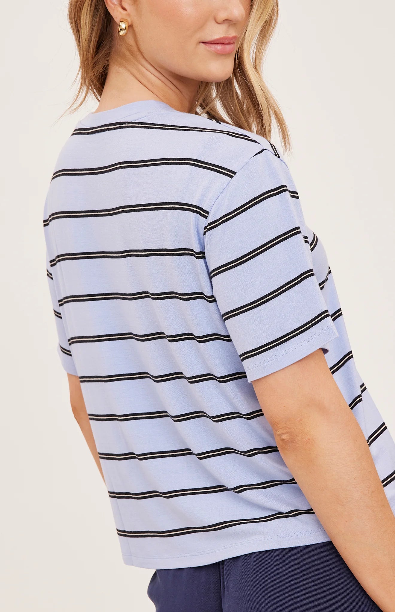 Gentle Fawn Sky Stripe Jaxon T-Shirt