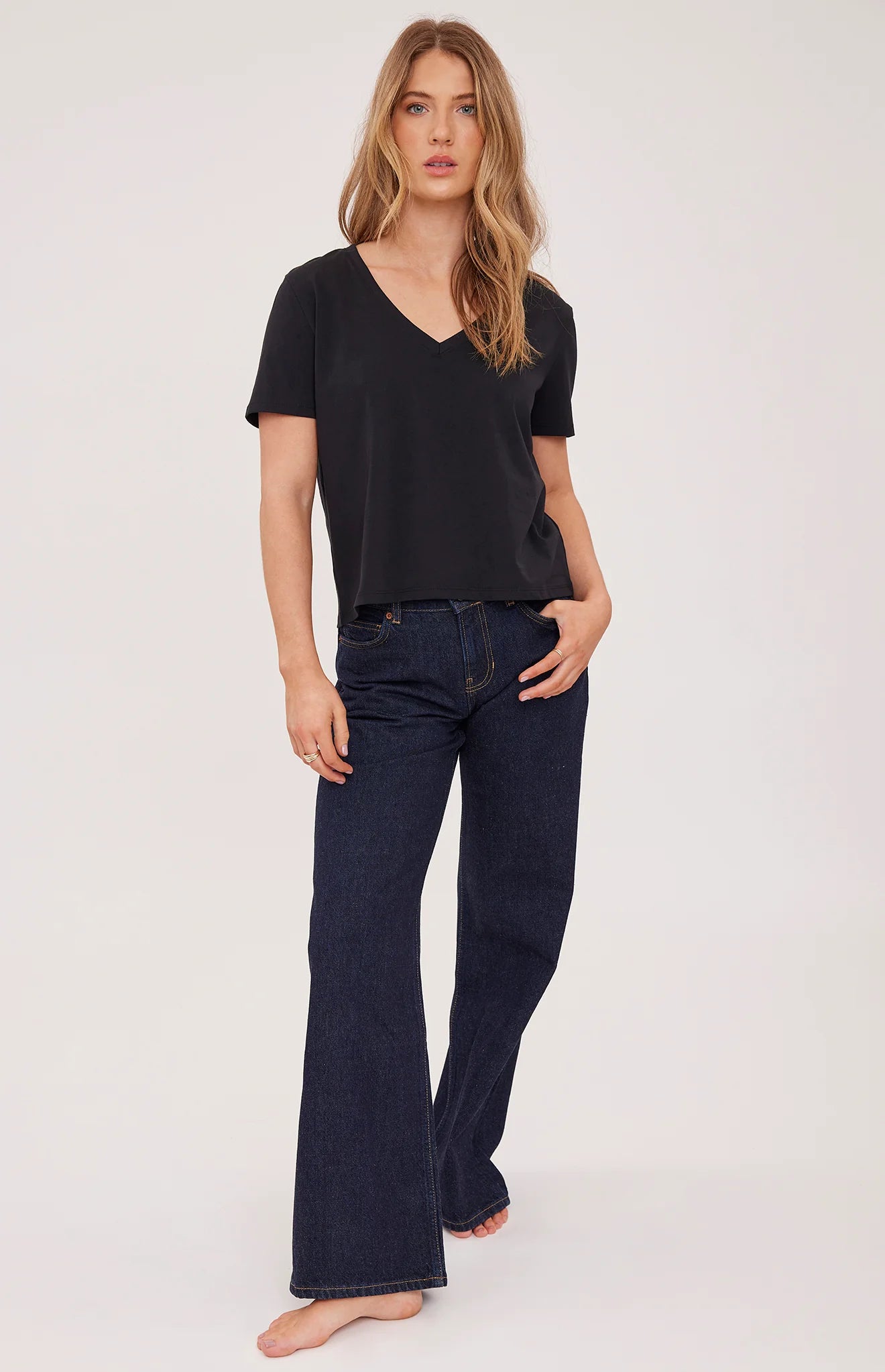 Gentle Fawn Black Lucy Tee