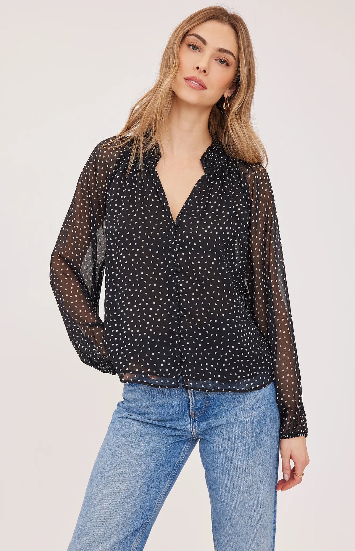 Gentle Fawn Black Annie Blouse