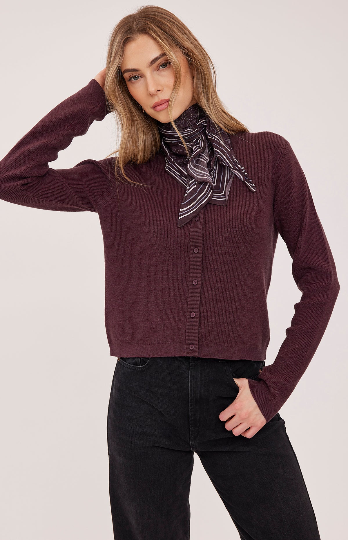 Gentle Fawn Heather Port Mirabelle Knit Top