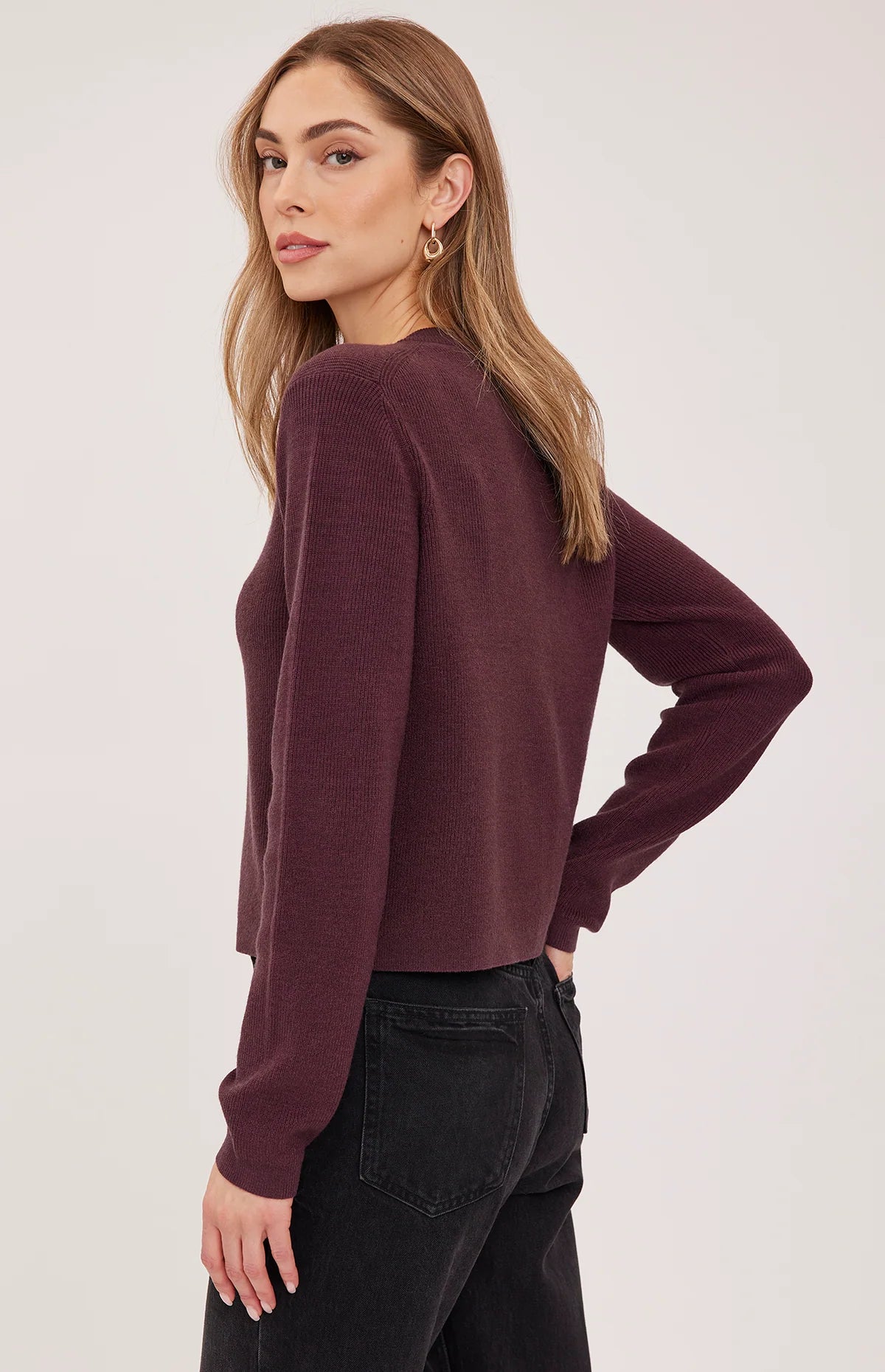 Gentle Fawn Heather Port Mirabelle Knit Top