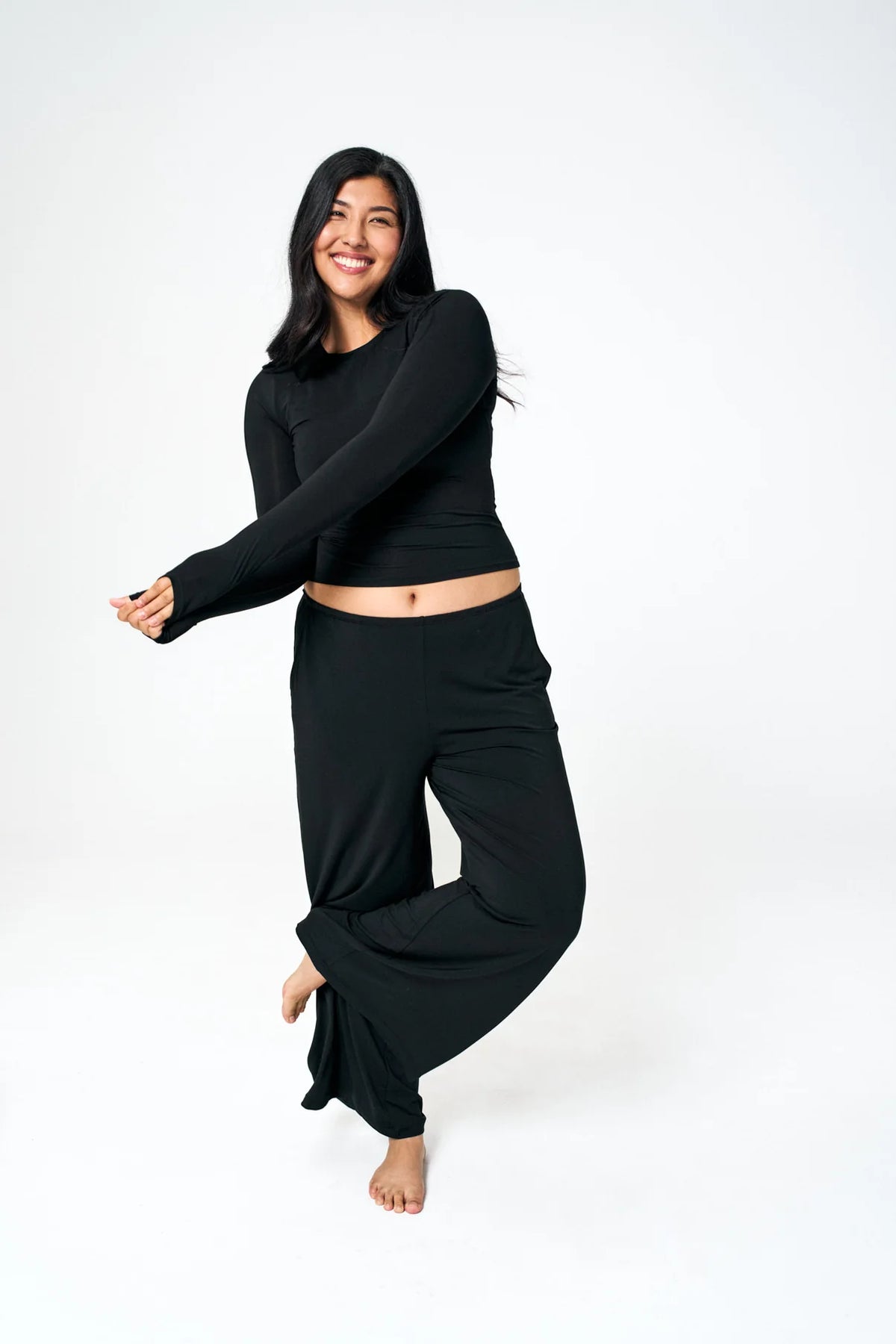HUHA Black Everywhere Pant