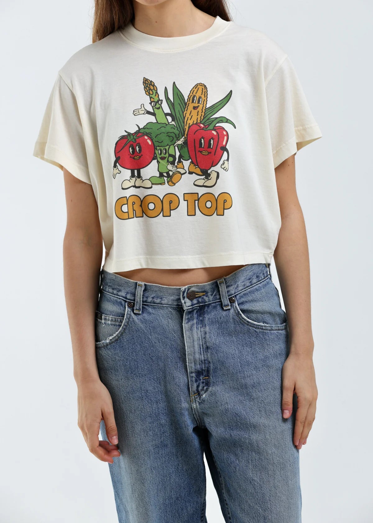 Girl Dangerous Crop Top Crop Tee