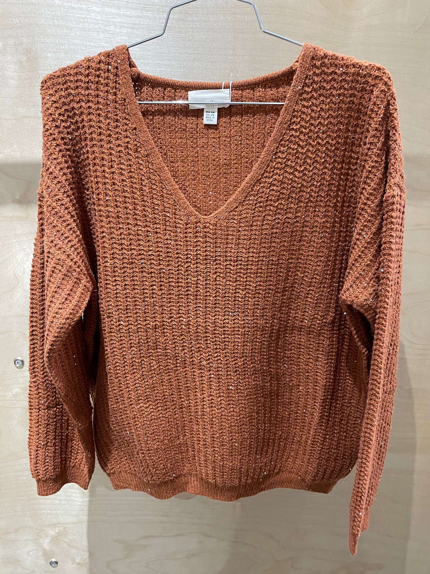The Korner 3346 Caramel Knit Sweater