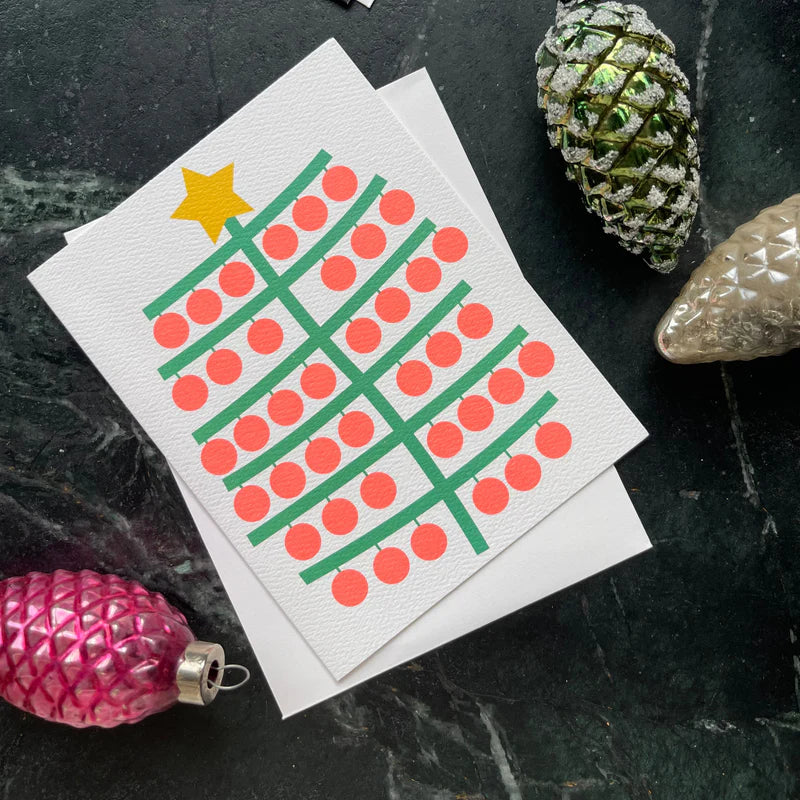 Banquet Scandi Tree Holiday Card