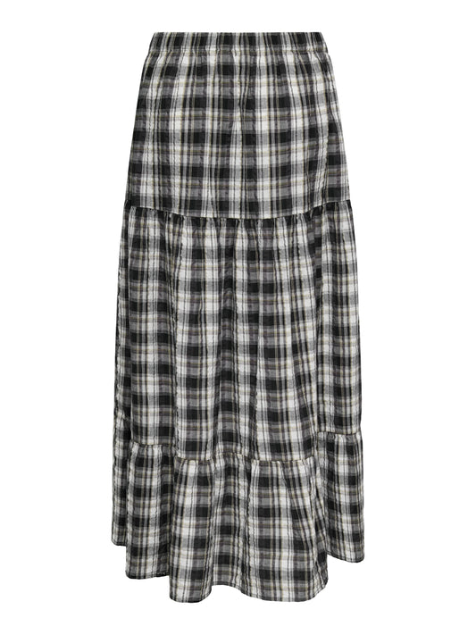 ONLY Kanika Seersucker Long Skirt