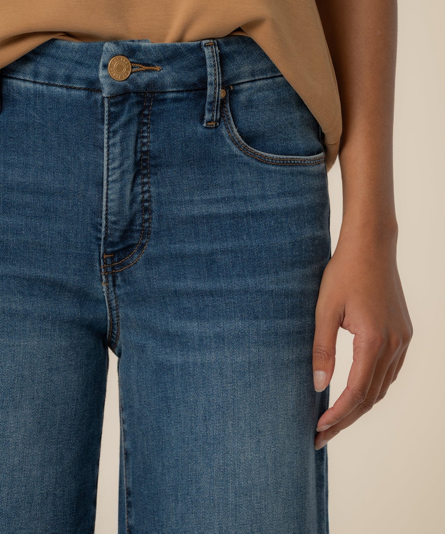 Kut from the Kloth Meg High Rise Wide Leg Rad Jean