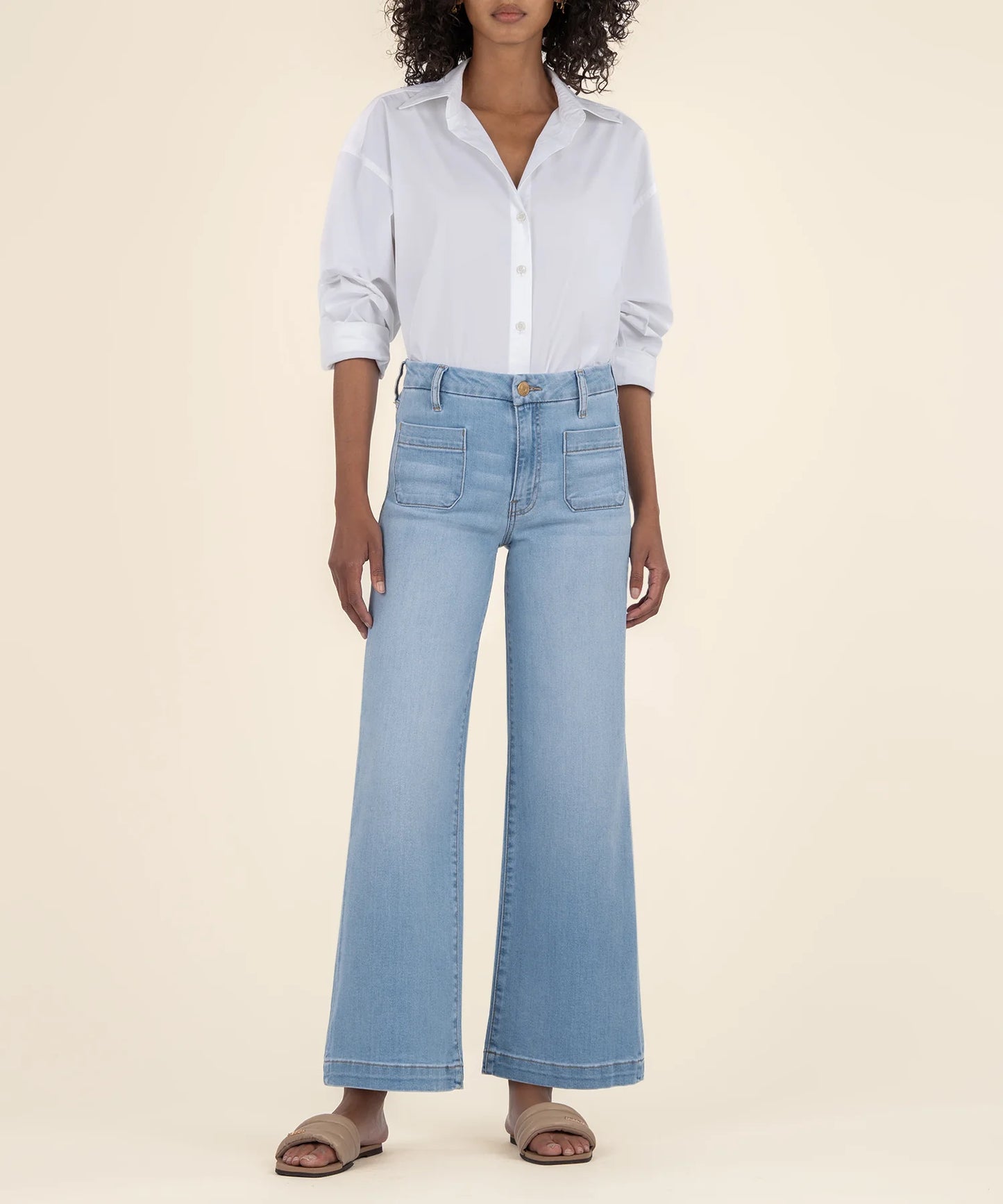Kut from the Kloth Meg High Rise Wide Leg Fortitude Jean