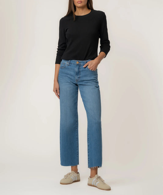 Kut from the Kloth Charlotte High Rise Wide Leg Soaring Jean