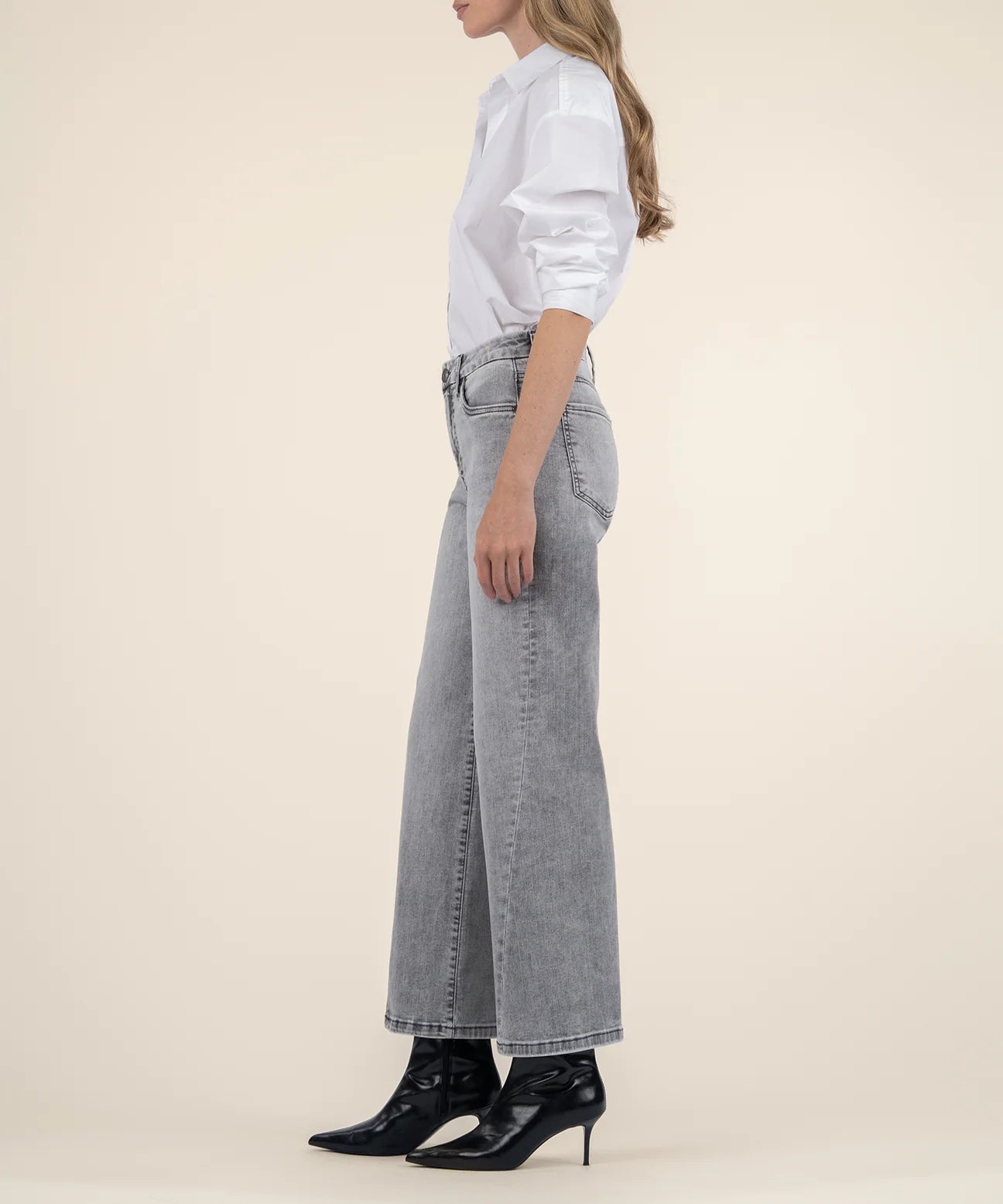 Kut from the Kloth Meg High Rise Wide Leg Stride Jean