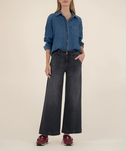 Kut from the Kloth Meg High Rise Wide Leg Enjoy Jean