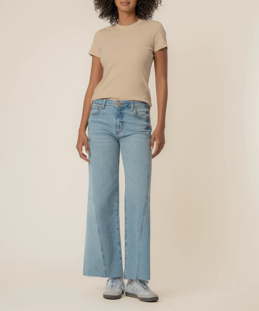 Kut from the Kloth Meg High Rise Wide Leg Imagination Jean