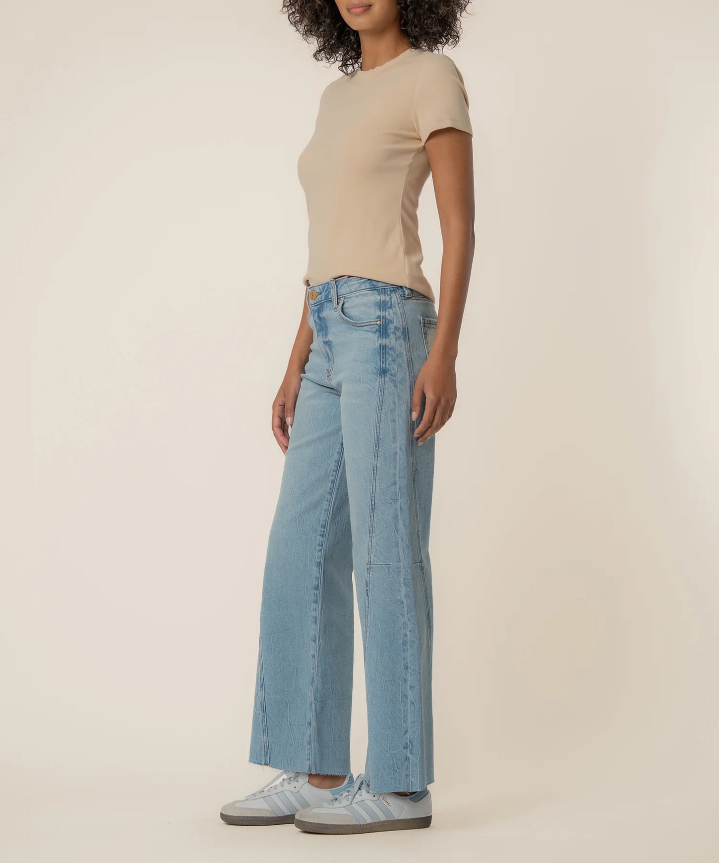 Kut from the Kloth Meg High Rise Wide Leg Imagination Jean