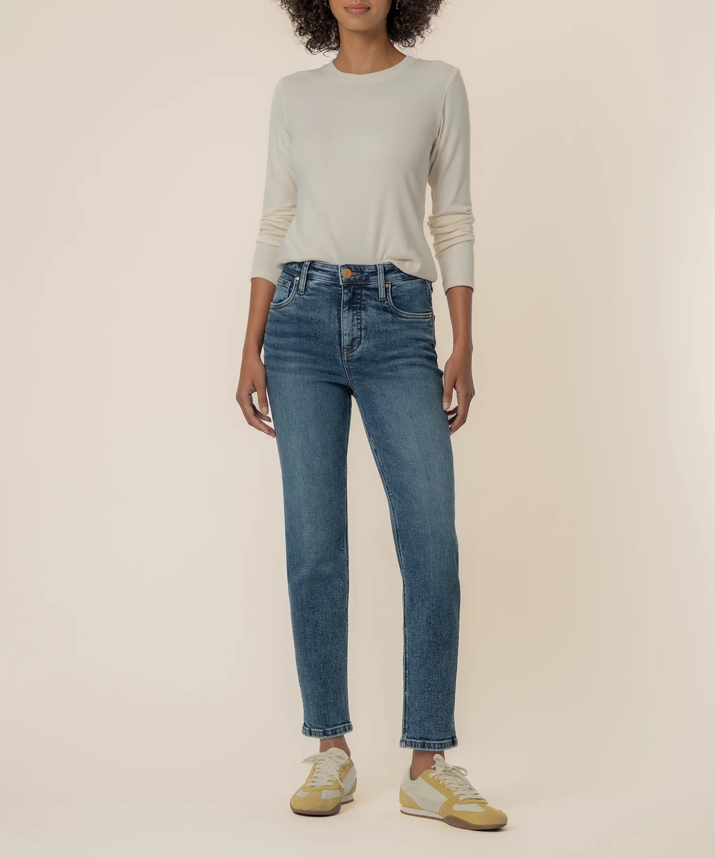 Kut from the Kloth Rachael High Rise Mom Radiant Jean