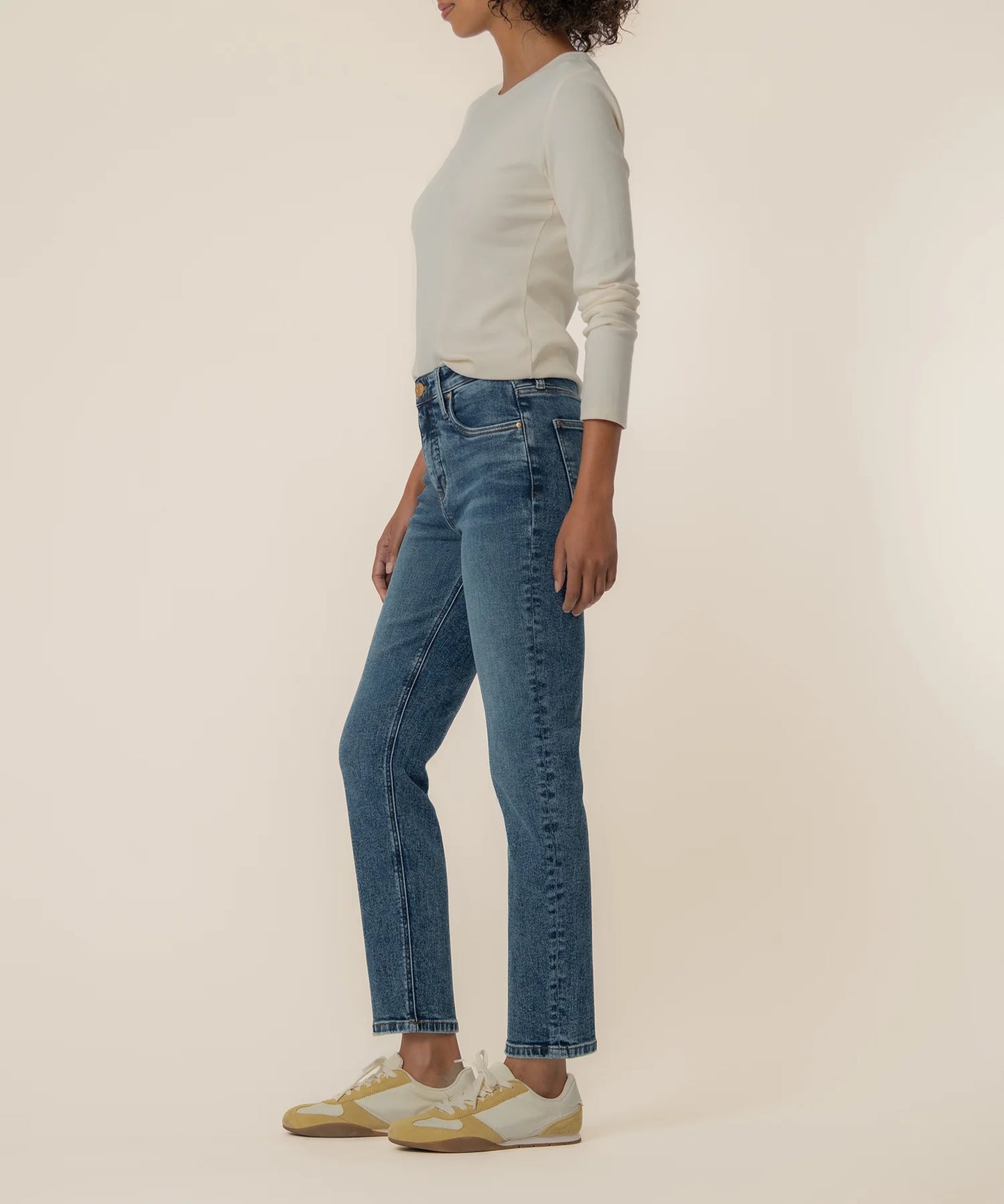 Kut from the Kloth Rachael High Rise Mom Radiant Jean