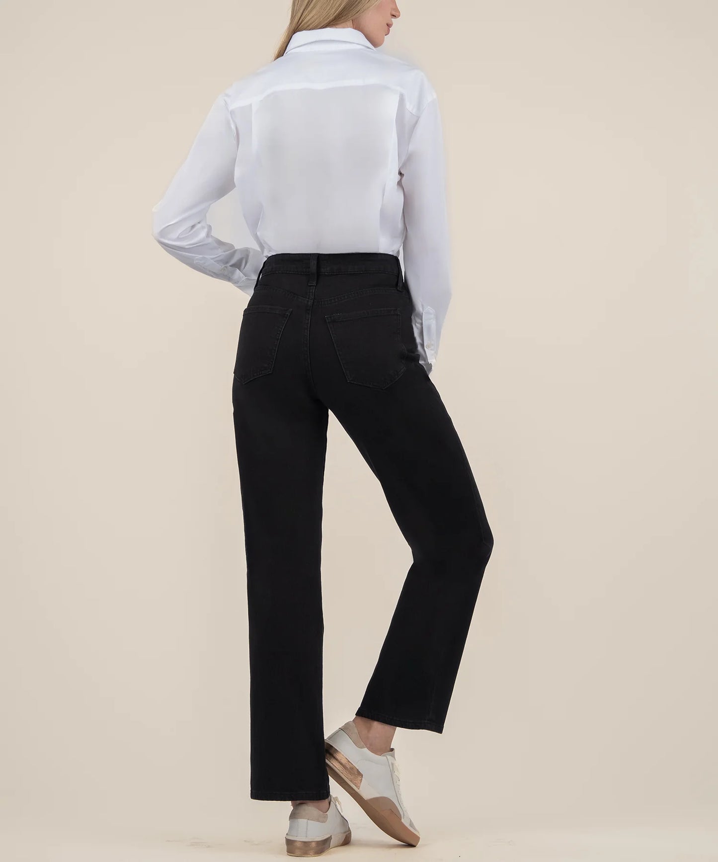 Kut from the Kloth Sienna High Rise Wide Leg Conquering Jeans