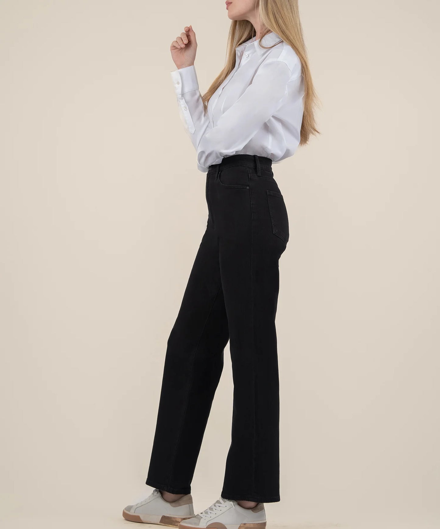 Kut from the Kloth Sienna High Rise Wide Leg Conquering Jeans