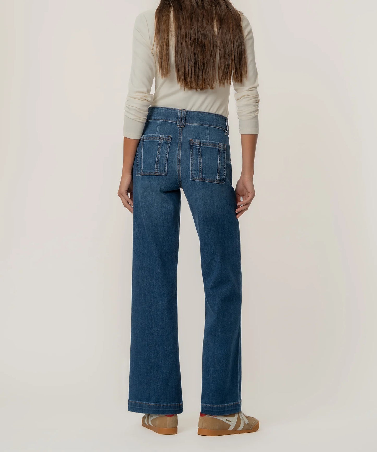Kut from the Kloth Jodi High Rise Straight Leg Humanitarian Jean