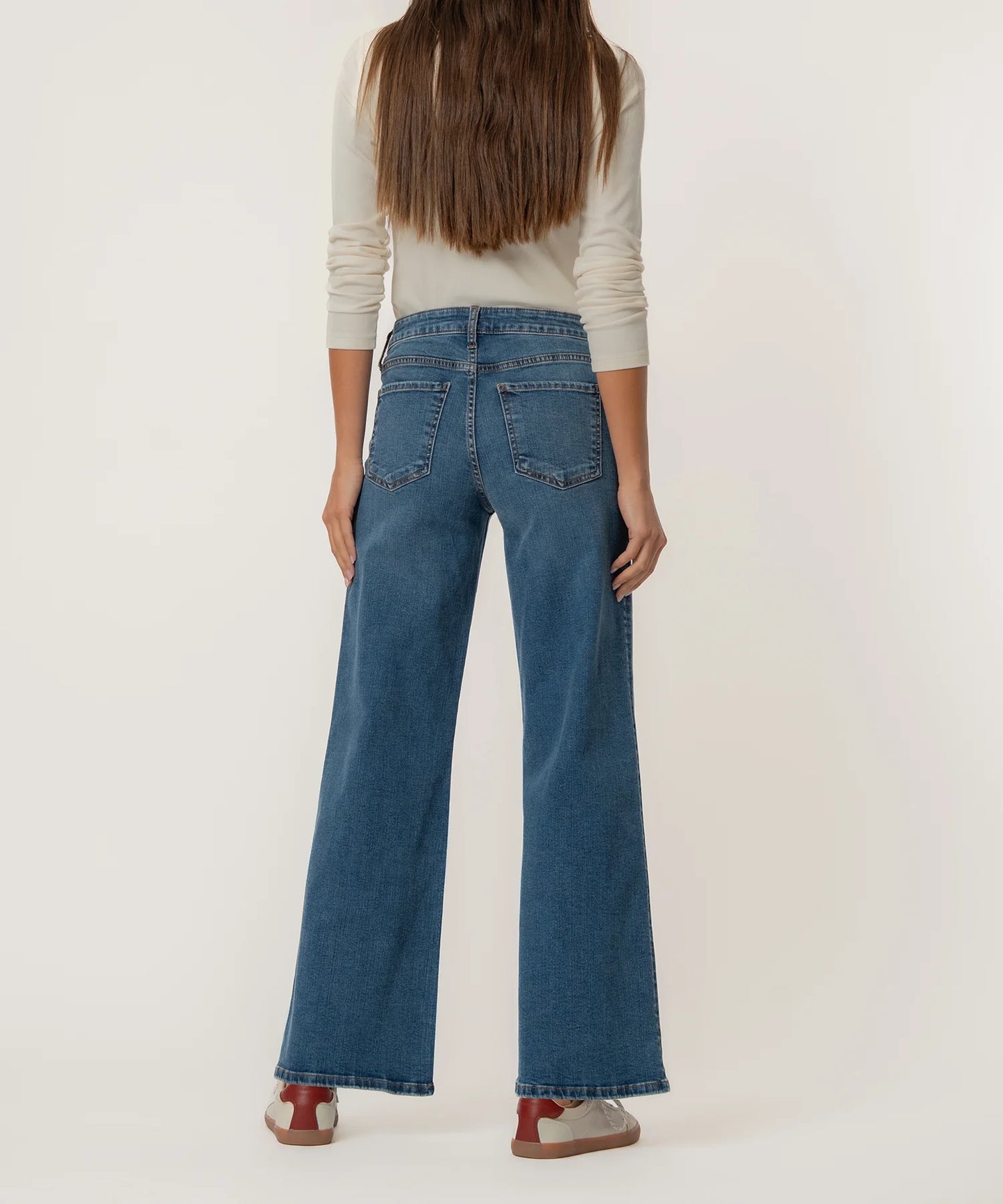 Kut from the Kloth Maya High Rise Wide Leg