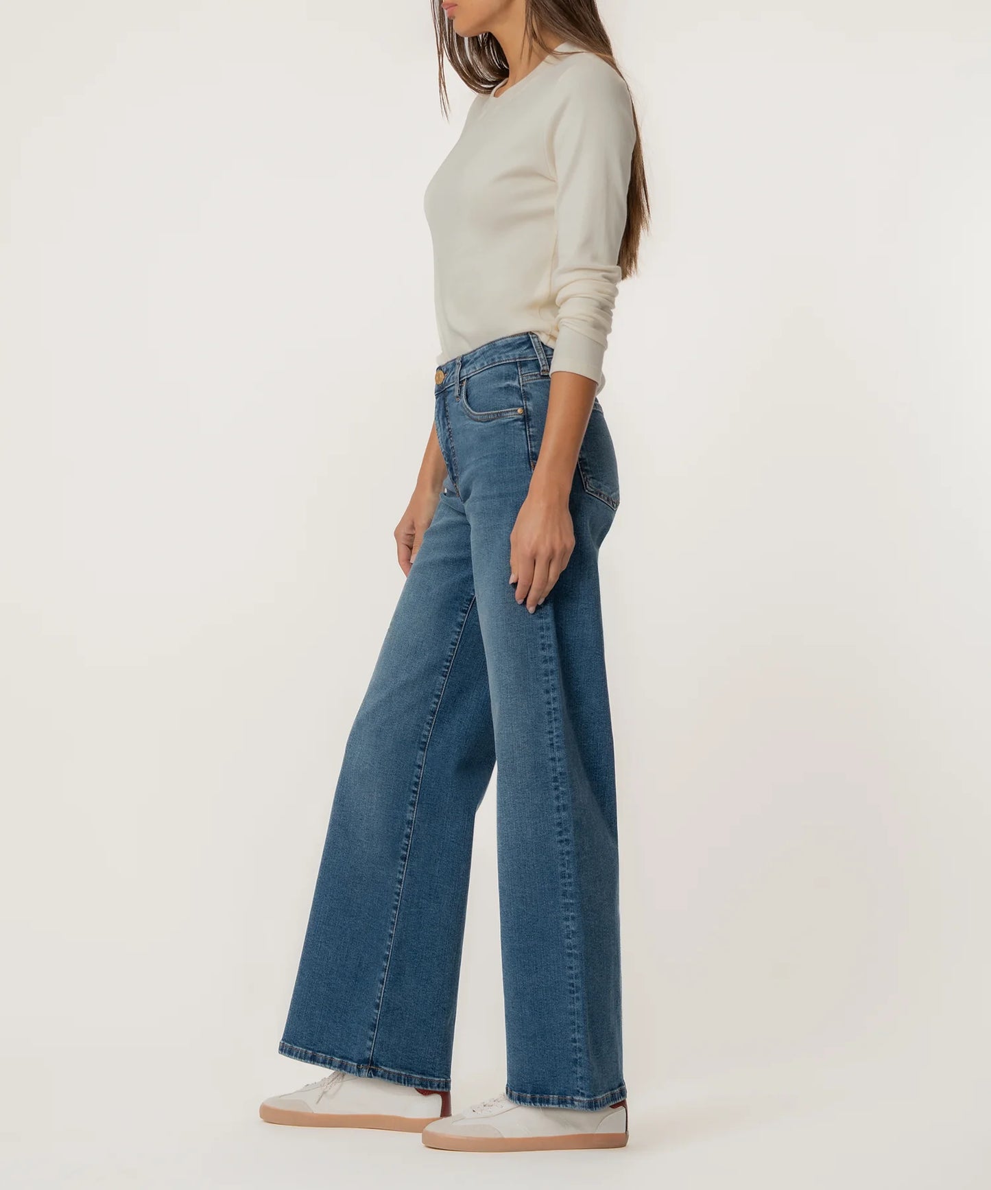 Kut from the Kloth Maya High Rise Wide Leg